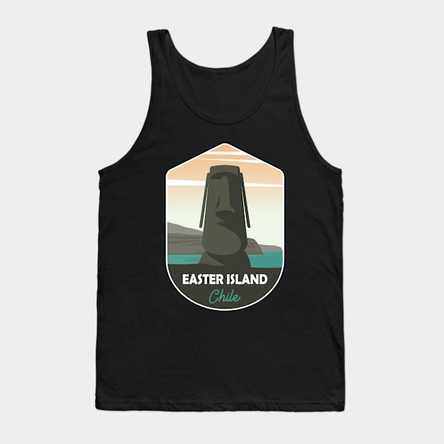 Easter island Tank Top by Mark Studio